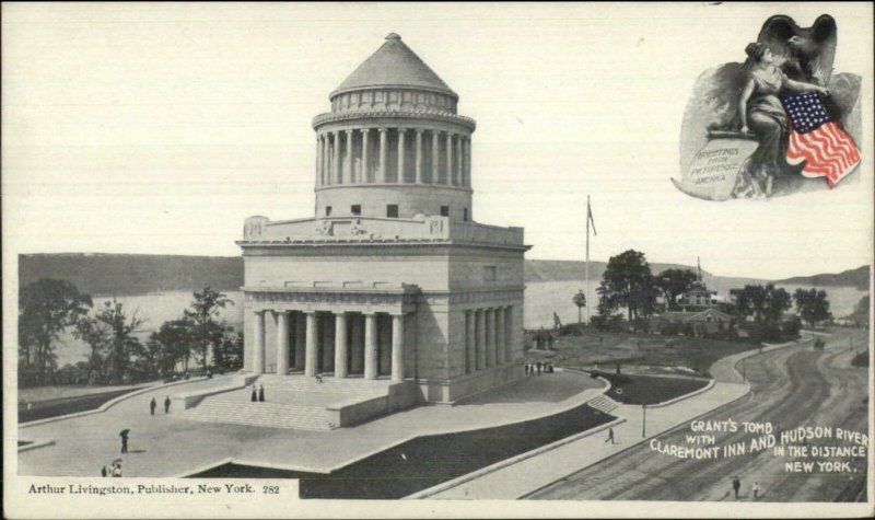 New York City Grant's Tomb c1900 Arthur Livingston Postcard