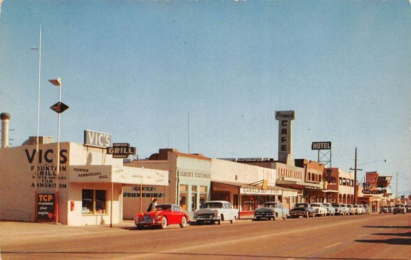 Mojave California Street Scene Vintage Postcard AA61324 