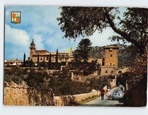 Postcard La Cartuja and King D. Sanch Palace, Valldemossa, Spain