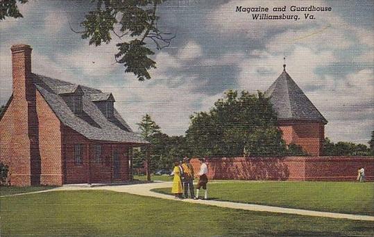 Magazine And Guardhouse Williamsburg Virginia