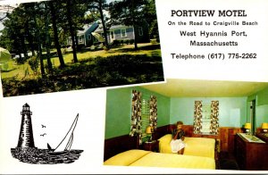 Massachusetts Cape Cod West Hyannisport Portview Motel