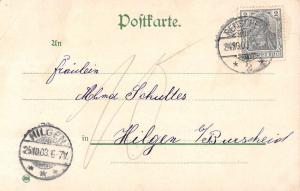 Gruss Aus Bergischen Lande Germany Antique Postcard L2708