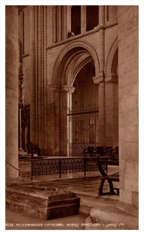 Peterborough Cathedral  across Sanctuary    RPC  Judges LTD  no. 4834