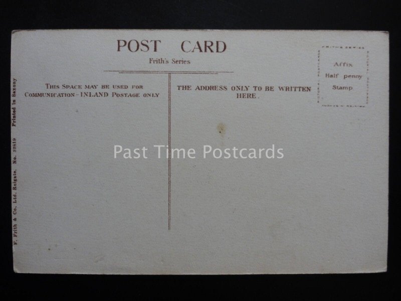 Pembrokeshire ST GOVANS CHAPEL & STEPS St. Govan's Head c1906 by Frith 32819