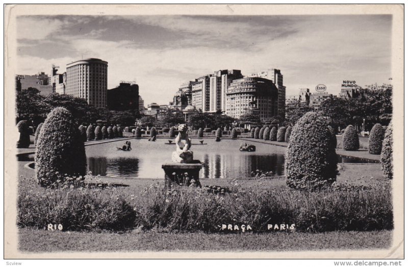 RP; RIO DE JANEIRO, Brazil; Praca Paris, PU-1959