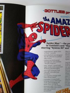 The Amazing Spider-Man Pinball Flyer Original NOS 1980 Gottlieb Marvel Comic  
