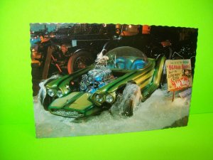 Hot Rod Postcard Beatnik Bandit Race Car Ed Big Daddy Roth Rat Fink Hot Wheels 