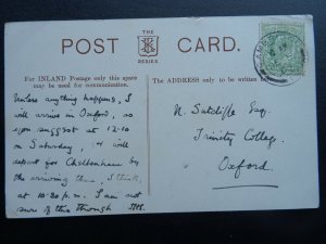 CAMBRIDGE Sidney Street FREEMANS NOTED CAKE STORE c1906 Postcard