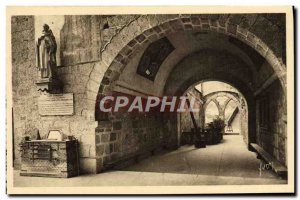 Old Postcard Rocamadour The Porch and the legendary Chest Lock