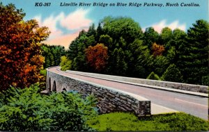 Bridges Linville River Bridge On Blue Ridge Parkway North Carolina