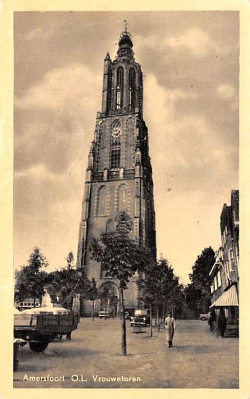 Amersfoort OL Vrouwetoren Holland 1955 