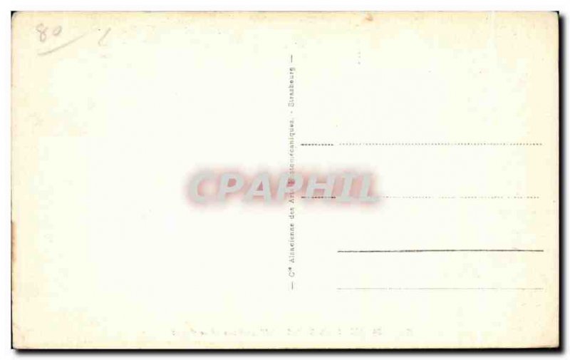 Old Postcard Mers Les Bains the Esplanade and Beach