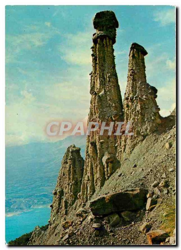 Postcard Modern Haute Vallee de la Durance Serre Poncon