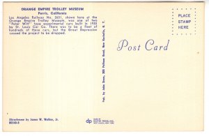 Orange Empire Trolley Museum, Perris, California