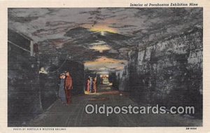 Pocahontas Exhibition Mine W VA, USA Unused 