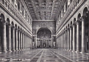 Italy Roma Rome Basilica di San Paolo Interno