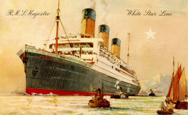 White Star Line - RMS Majestic