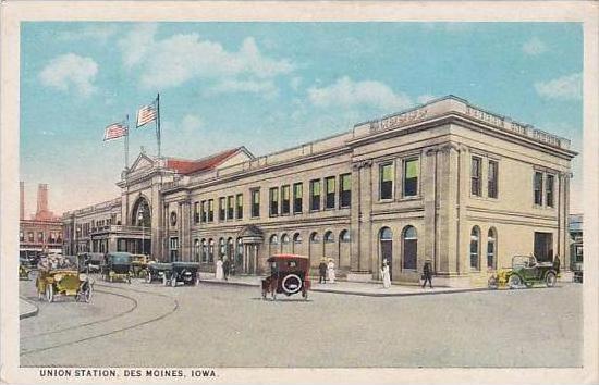 Iowa Des Moines Union Railroad Station