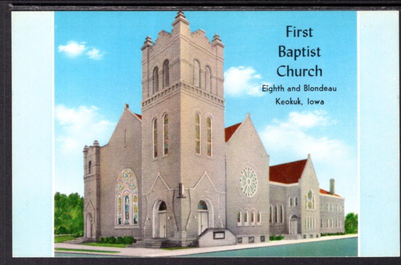 First Baptist Church,Keokuk,IA