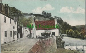 Yorkshire Postcard - Abbey Road, Knaresborough   RS26419