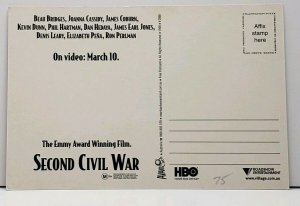 THE SECOND CIVIL WAR Movie Poster Postcard G20