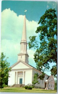 Postcard - Church in East Hampton, Connecticut