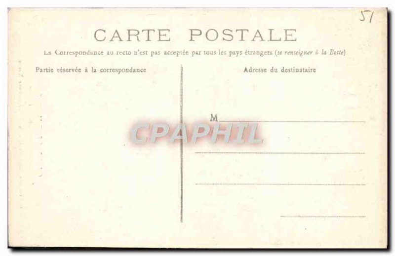 Old Postcard Chalons Sur Marne inside De Notre Dame From & # 39Epine