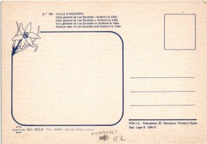 CPM AK Vue Generale de les Escaldes et Andorra la Vella ANDORRA (1280209)