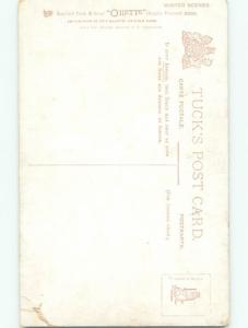 Divided-Back CHRISTMAS SCENE Great Postcard W9053