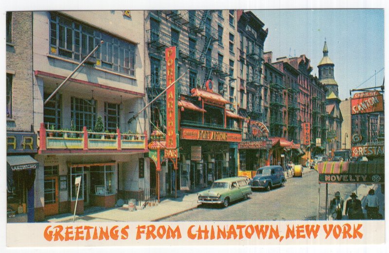 Greetings From Chinatown, New York