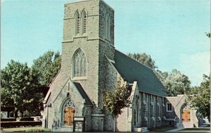 Postcard ON Cobourg Saint Andrew's Roman Catholic Church 1960s S100