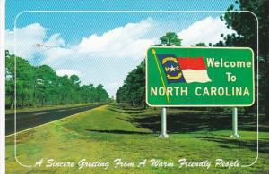 North Carolina Welcome Sign