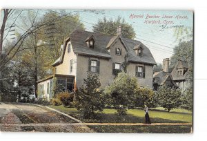 Hartford Connecticut CT Postcard 1901-1907 Harriet Beecher Stowe House