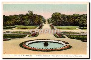 Old Postcard Le Vesinet The National Asylum General view of the court of honor