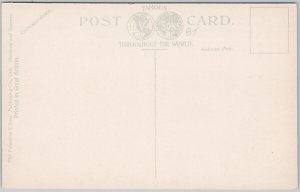 Portage la Prairie Manitoba MB Birdseye Railway Canada Postcard H68