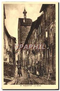 Old Postcard Riquewihr The Dolder