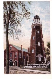 Portland Observatory, Greetings from Maine,