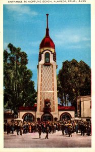 California Alameda Entrance To Neptune Beach