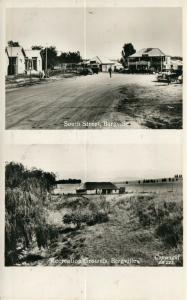 SOUTH AFRICA BERGVILLE SOUTH STREET ANTIQUE REAL PHOTO POSTCARD RPPC