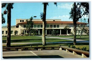 1950's The Library University of California Santa Barbara California CA Postcard