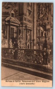 Gertosa di Pavia Balaustrata dell Altare Maggiore  Italy Postcard