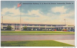 Exterior,  Administration Building,  U.S. Naval Air Station,  Jacksonville,  ...