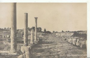 Italy Postcard - Ostia - Decumano - Ref TZ2551