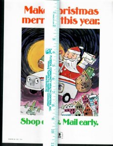 Make Christmas  Merrier This Year Posters 2B Dec.1980 Postal Service 8 1/2 11