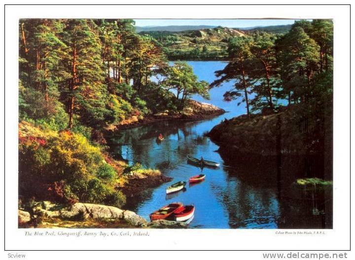 The Blue pool, Glengarriff, Bantry Bay, Co. Cork , Ireland, 50-70s