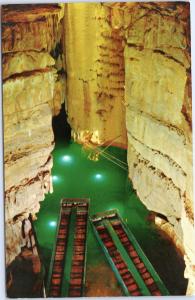 Crystal Lake in Mammoth Cave, Kentucky