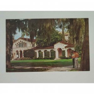 Rollins College Theater Annie Russell Winter Park FL Postcard