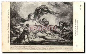 Old Postcard The Master Of The XVIII Century Print At The Work From F Boucher...