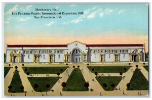 c1910 Machinery Hall Panama-Pacific International San Francisco Calif Postcard