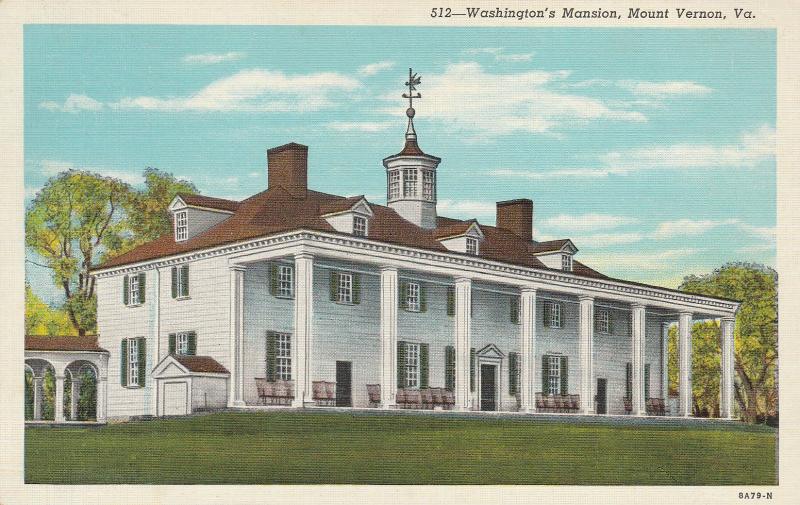 8983 Washington's Mansion, Mount Vernon,Virginia